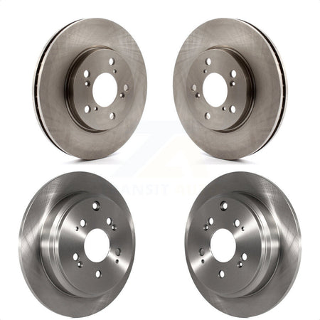 Front Rear Disc Brake Rotors Kit For 2005-2010 Honda Odyssey K8-101386 by Top Quality