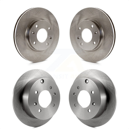 Front Rear Disc Brake Rotors Kit For Kia Optima Hyundai Sonata Magentis K8-101397 by Top Quality