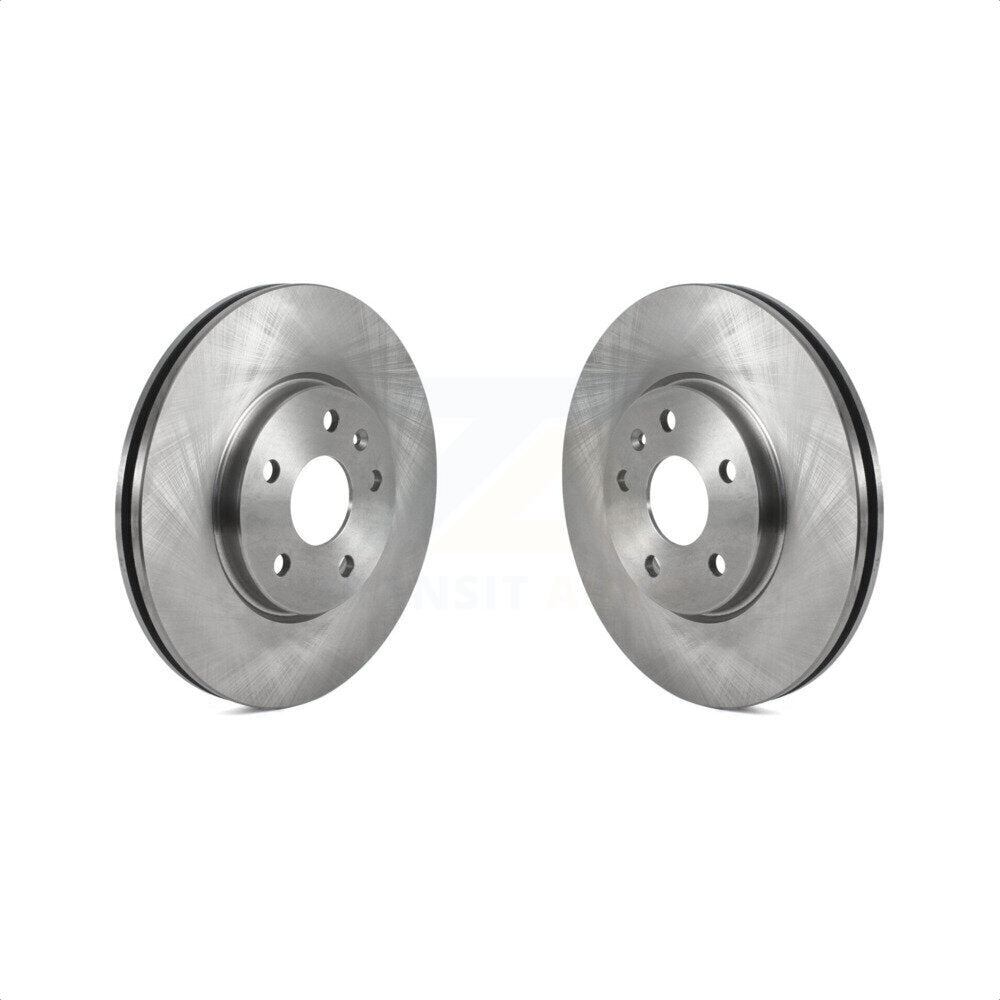 Front Disc Brake Rotors Pair For Buick Envision Cadillac XT4 K8-101745 by Top Quality