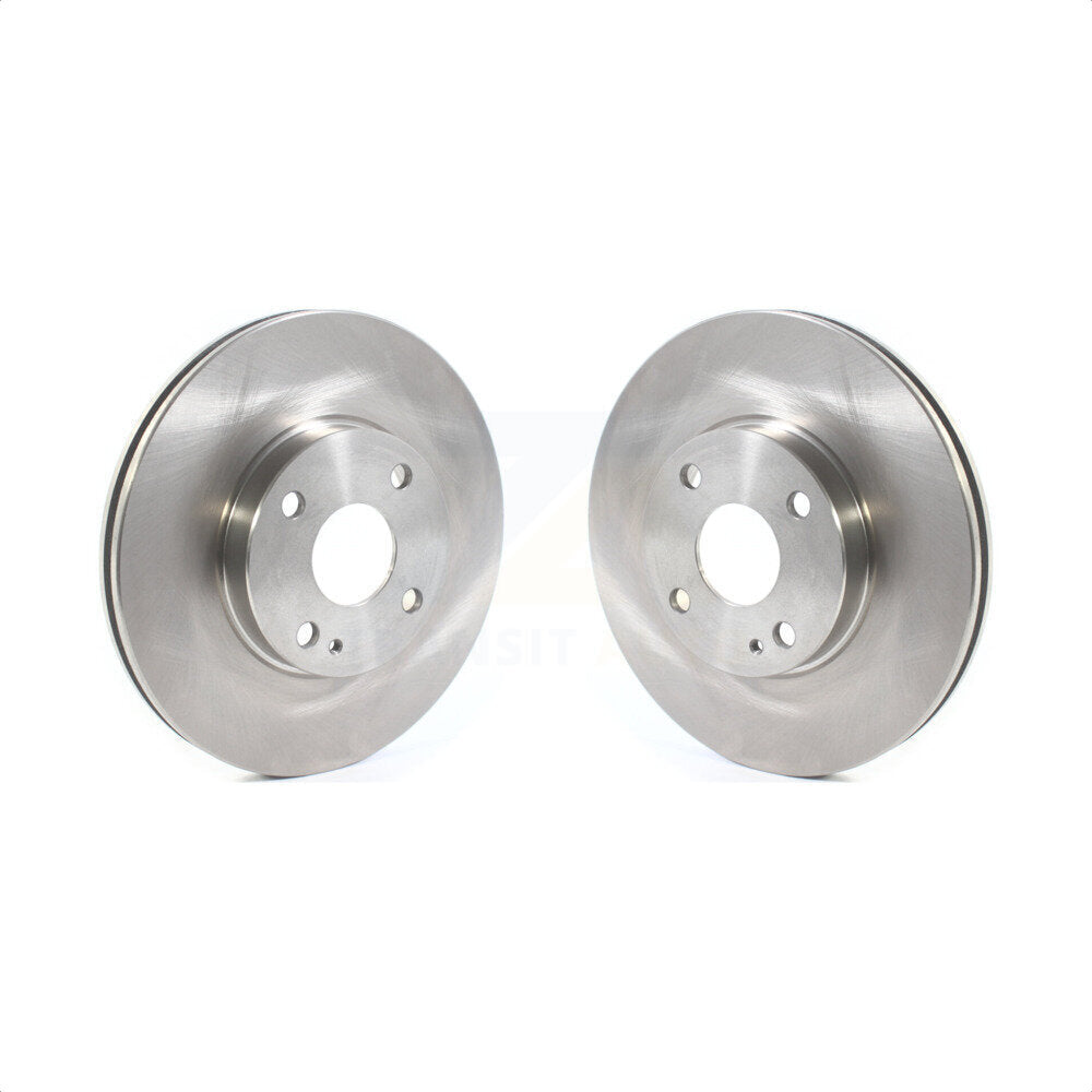 Front Disc Brake Rotors Pair For Toyota Yaris iA Scion K8-101759 by Top Quality