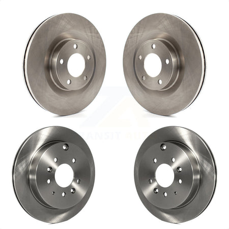 Front Rear Disc Brake Rotors Kit For Ford Edge Lincoln MKX K8-101811 by Top Quality