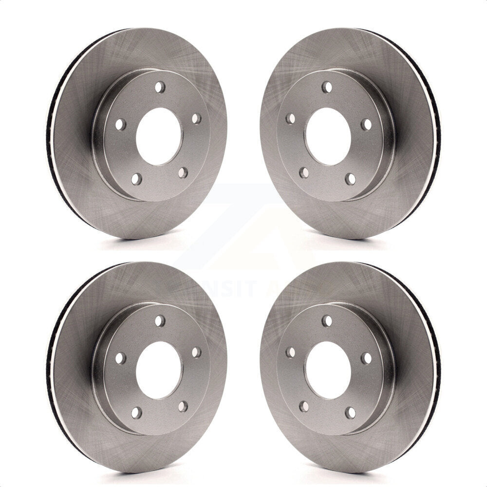 Front Rear Disc Brake Rotors Kit For Cadillac Eldorado Buick Riviera Seville Oldsmobile Toronado K8-101818 by Top Quality