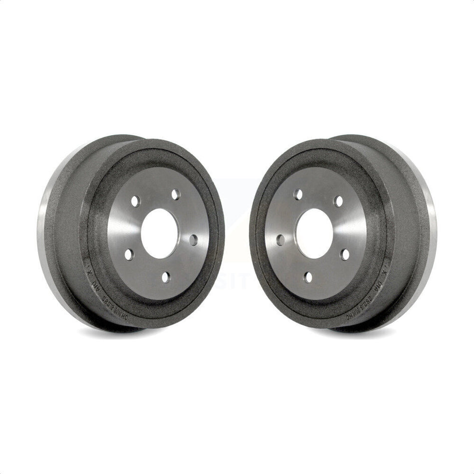 Rear Brake Drums Pair For 2000-2001 Dodge Ram 1500 K8-101866 by Top Quality