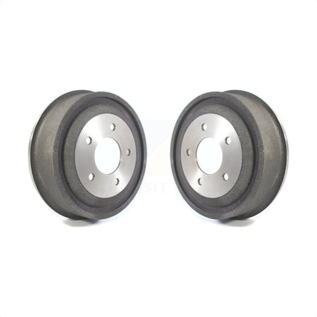 Rear Brake Drums Pair For Ford E-150 Econoline Club Wagon K8-101871 by Top Quality