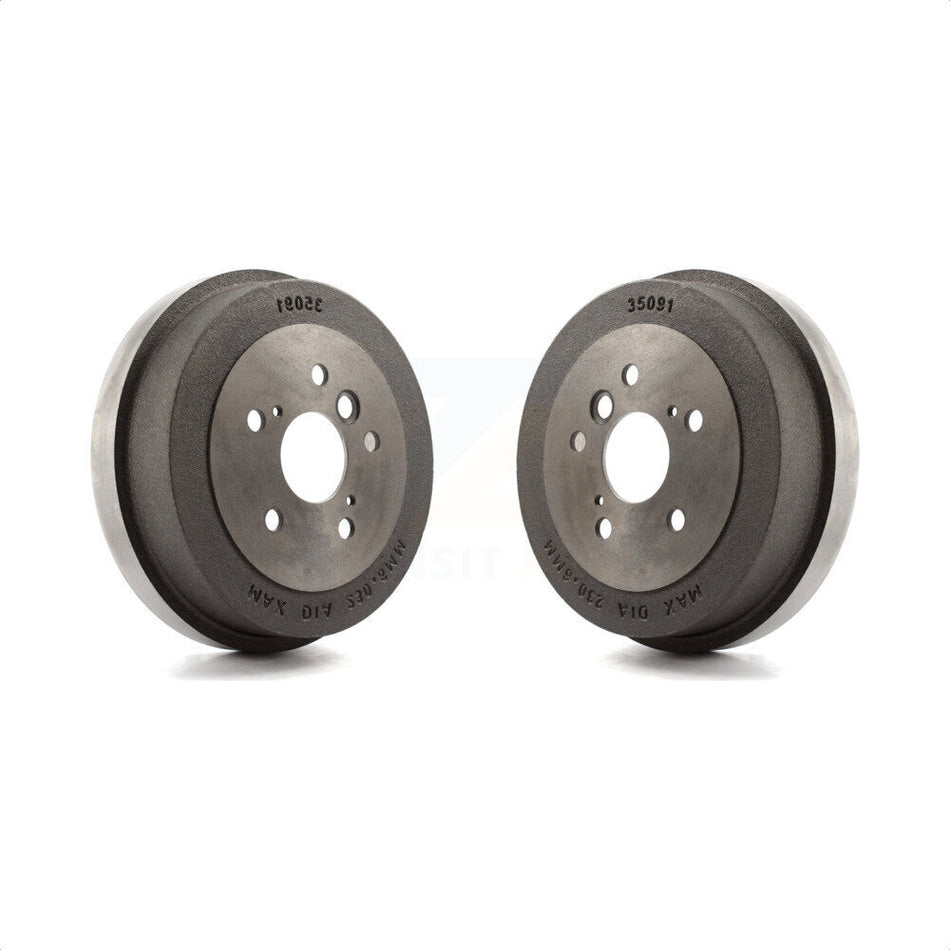 Rear Brake Drums Pair For Toyota Camry Solara K8-101931 by Top Quality