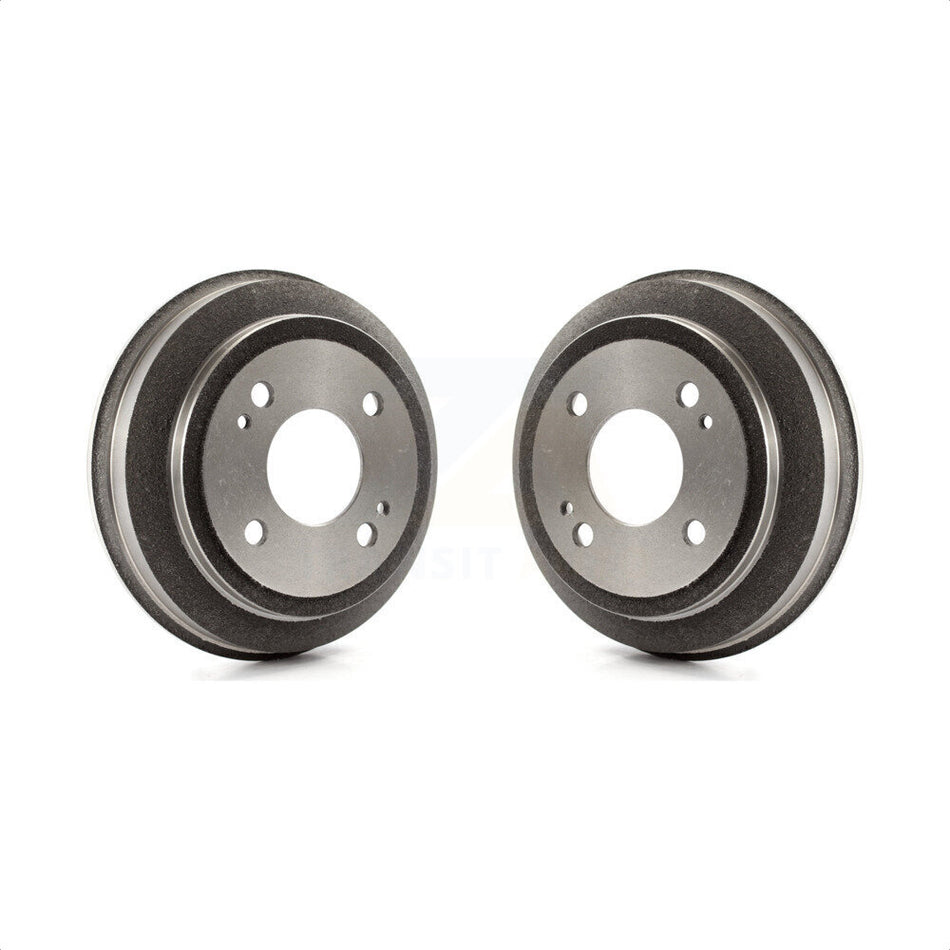 Rear Brake Drums Pair For Honda Civic del Sol CRX K8-101934 by Top Quality