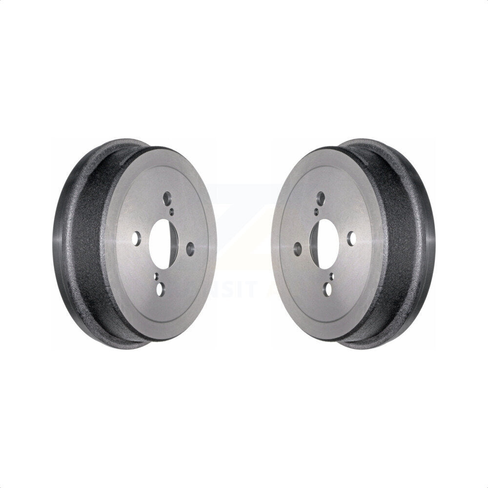 Rear Brake Drums Pair For Toyota Corolla Prizm Chevrolet Geo K8-101948 by Top Quality