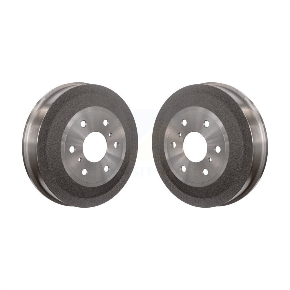 Rear Brake Drums Pair For 2009-2013 Chevrolet Silverado 1500 GMC Sierra K8-101957 by Top Quality