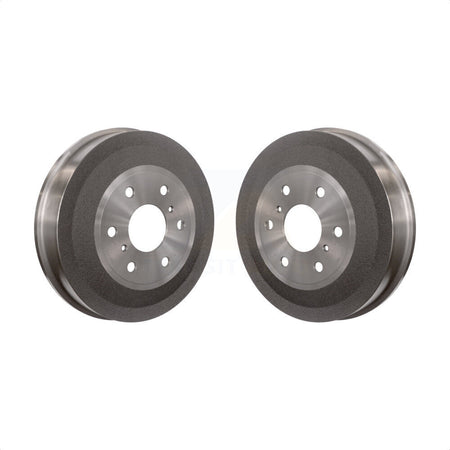 Rear Brake Drums Pair For 2009-2013 Chevrolet Silverado 1500 GMC Sierra K8-101957 by Top Quality