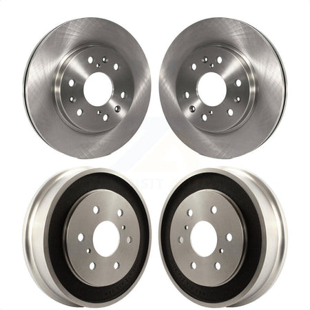 Front Rear Disc Brake Rotors Drums Kit For Chevrolet Silverado 1500 GMC Sierra Classic K8-102116 by Top Quality