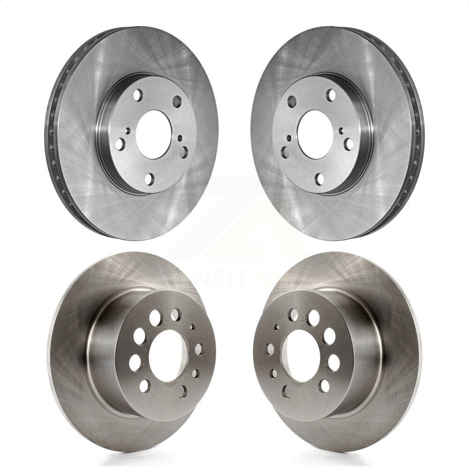 Front Rear Disc Brake Rotors Drums Kit For 1998-2003 Toyota Sienna K8-102129 by Top Quality