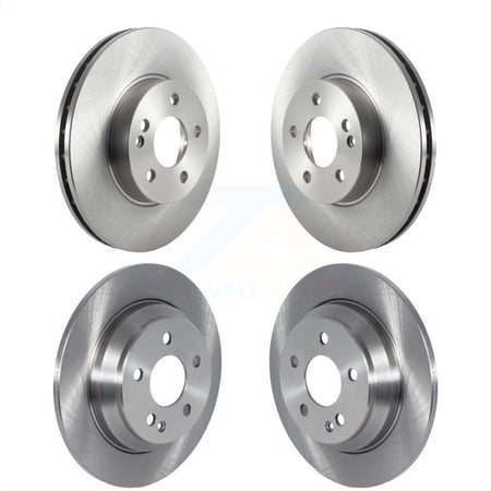 Front Rear Disc Brake Rotors Kit For 2016-2021 Mercedes-Benz Metris K8-102278 by Top Quality