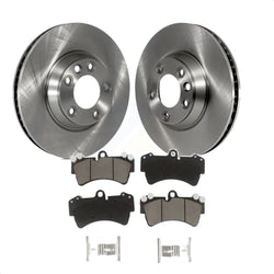 Front Disc Brake Rotors And Ceramic Pads Kit For Audi Q7 Porsche Cayenne Volkswagen Touareg K8C-100022