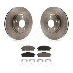 Front Disc Brake Rotors And Ceramic Pads Kit For 2011-2017 Nissan Quest K8C-100043
