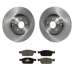 Front Disc Brake Rotors And Ceramic Pads Kit For Ford Escape Connect Lincoln MKC K8C-100059
