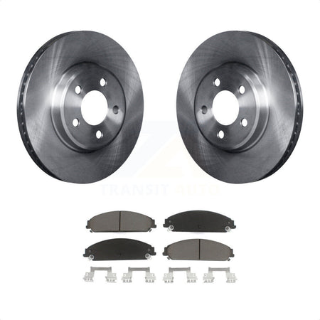 Front Disc Brake Rotors And Ceramic Pads Kit For Dodge Charger Chrysler 300 Challenger K8C-100072 by Transit Auto