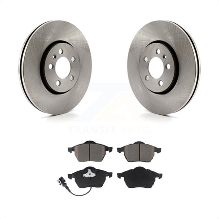 Front Disc Brake Rotors And Ceramic Pads Kit For Volkswagen Jetta Beetle Golf K8C-100074 by Transit Auto