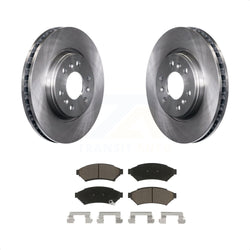 Front Disc Brake Rotors And Ceramic Pads Kit For Chevrolet Uplander Buick Terraza Pontiac Montana Saturn Relay K8C-100082