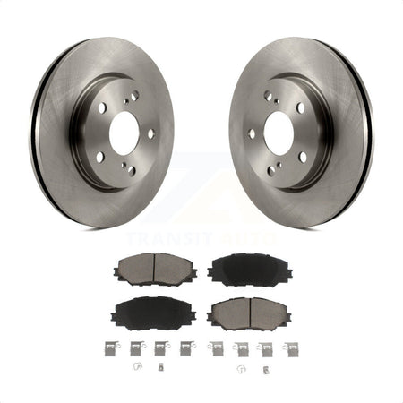 Front Disc Brake Rotors And Ceramic Pads Kit For Toyota RAV4 Scion xB Prius V Lexus HS250h K8C-100107 by Transit Auto