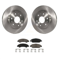 Front Disc Brake Rotors And Ceramic Pads Kit For 2007-2007 Chevrolet Tahoe GMC Suburban 1500 Yukon Cadillac Avalanche XL Escalade ESV EXT K8C-100117
