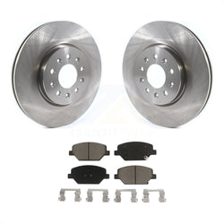 Front Disc Brake Rotors And Ceramic Pads Kit For Chevrolet Equinox GMC Terrain Buick Envision LaCrosse Regal Sportback TourX K8C-100148