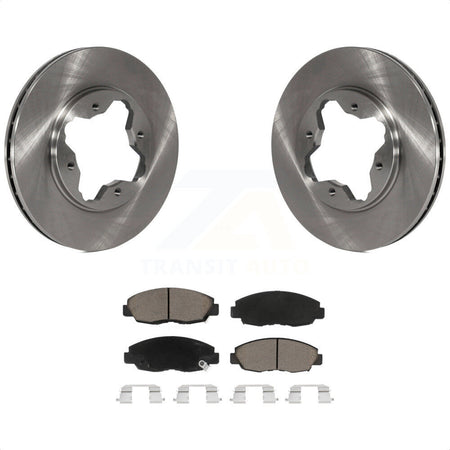 Front Disc Brake Rotors And Ceramic Pads Kit For Honda Accord Acura CL K8C-100171 by Transit Auto