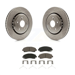 Front Disc Brake Rotors And Ceramic Pads Kit For 2015-2020 Acura TLX K8C-100193
