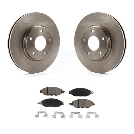 Front Disc Brake Rotors And Ceramic Pads Kit For 2016 Nissan Pathfinder From 11 15 K8C-100198 by Transit Auto