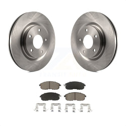 Front Disc Brake Rotors And Ceramic Pads Kit For Nissan Sentra Juke K8C-100233