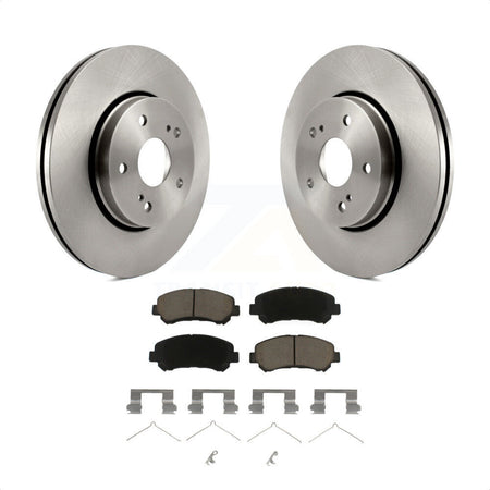 Front Disc Brake Rotors And Ceramic Pads Kit For 2010-2013 Suzuki Kizashi K8C-100234 by Transit Auto