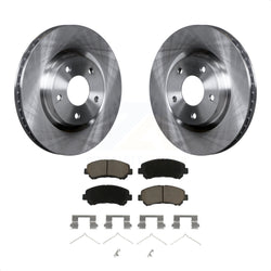 Front Disc Brake Rotors And Ceramic Pads Kit For Nissan Rogue Select K8C-100235