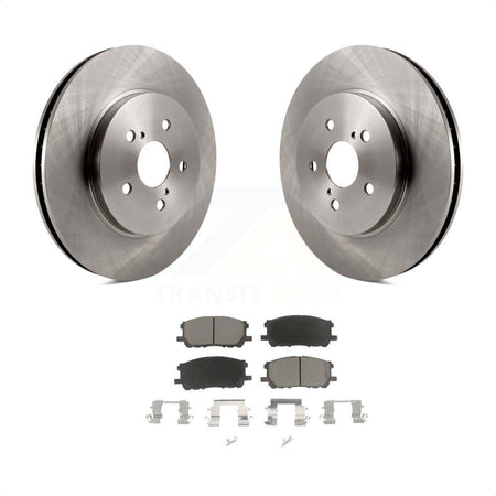 Front Disc Brake Rotors And Ceramic Pads Kit For Lexus Toyota Highlander RX350 RX330 RX400h K8C-100271 by Transit Auto