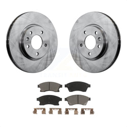 Front Disc Brake Rotors And Ceramic Pads Kit For Chevrolet Cruze Buick Verano Volt Orlando K8C-100294