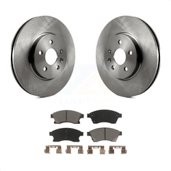 Front Disc Brake Rotors And Ceramic Pads Kit For Chevrolet Buick Encore Trax Sonic K8C-100295