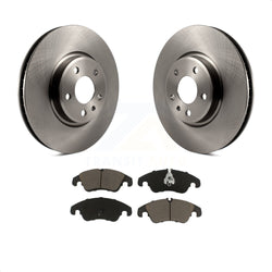 Front Disc Brake Rotors And Ceramic Pads Kit For Audi A4 Q5 A5 Quattro A7 allroad A6 S5 K8C-100300