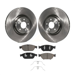 Front Disc Brake Rotors And Ceramic Pads Kit For Audi A6 Quattro A7 K8C-100304