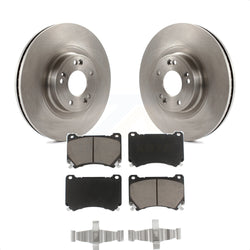 Front Disc Brake Rotors And Ceramic Pads Kit For Hyundai Genesis K8C-100316