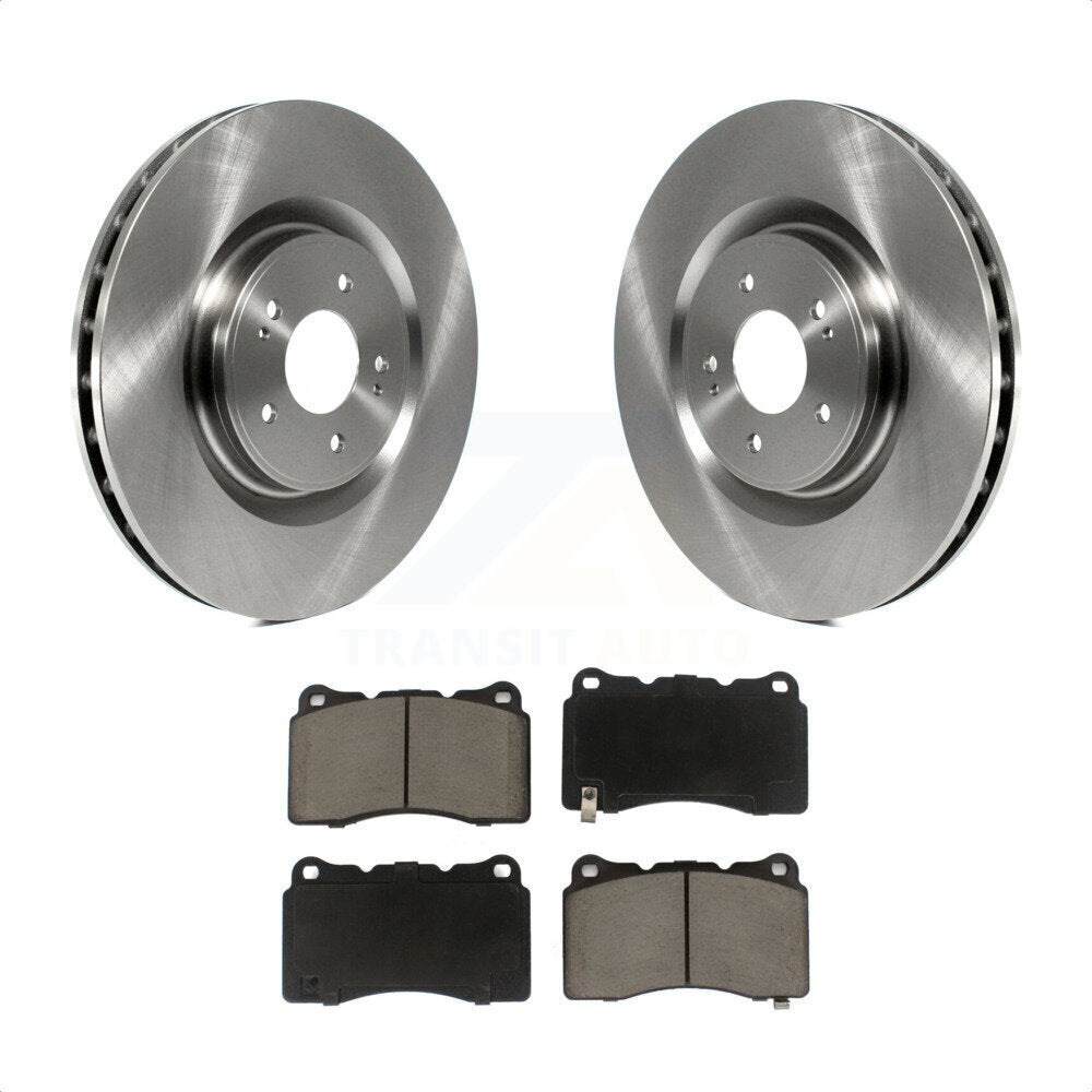 Front Disc Brake Rotors And Ceramic Pads Kit For Mitsubishi Lancer K8C-100325 by Transit Auto