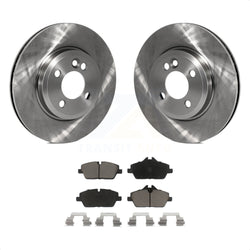 Front Disc Brake Rotors And Ceramic Pads Kit For Mini Cooper K8C-100329