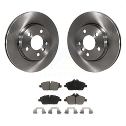 Front Disc Brake Rotors And Ceramic Pads Kit For Mini Cooper K8C-100331