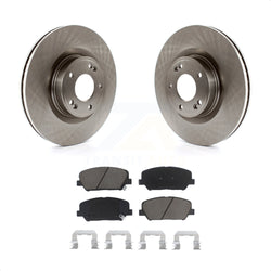 Front Disc Brake Rotors And Ceramic Pads Kit For Hyundai Genesis Coupe K8C-100376