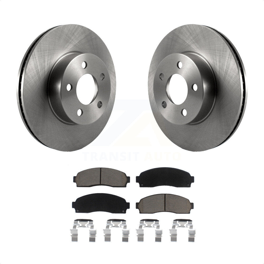 Front Disc Brake Rotors And Ceramic Pads Kit For Ford Ranger Explorer Sport Trac Mazda B4000 K8C-100378 by Transit Auto