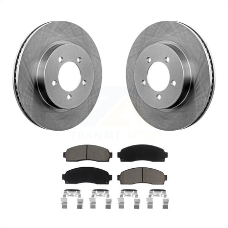 Front Disc Brake Rotors And Ceramic Pads Kit For Ford Explorer Mercury Mountaineer K8C-100381 by Transit Auto