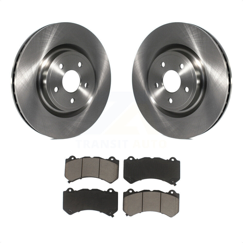 Front Disc Brake Rotors And Ceramic Pads Kit For Jeep Grand Cherokee Dodge Durango K8C-100402 by Transit Auto