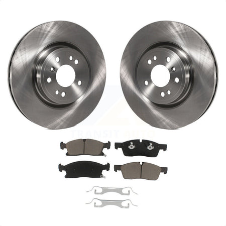 Front Disc Brake Rotors And Ceramic Pads Kit For Mercedes-Benz ML350 GLE350 ML250 GLE300d K8C-100404 by Transit Auto