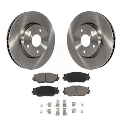 Front Disc Brake Rotors And Ceramic Pads Kit For Lexus IS250 K8C-100406