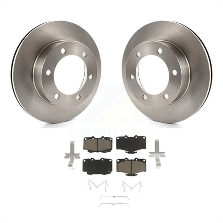 Front Disc Brake Rotors And Ceramic Pads Kit For Toyota 4Runner Tacoma K8C-100423 by Transit Auto