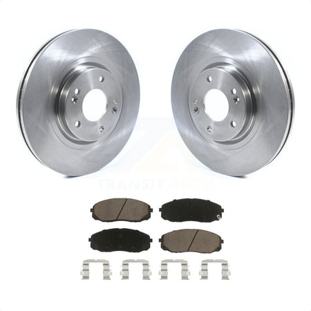 Front Disc Brake Rotors And Ceramic Pads Kit For 2015-2020 Kia Sedona K8C-100434 by Transit Auto