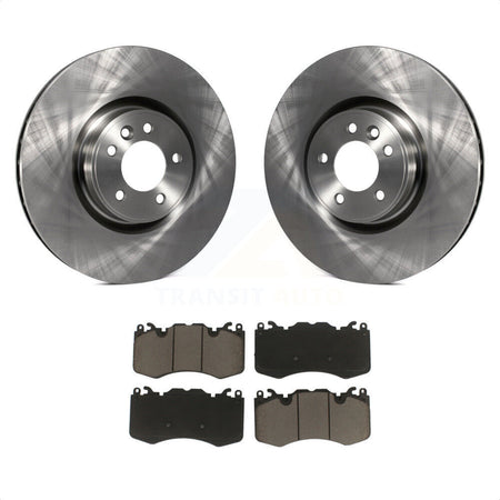 Front Disc Brake Rotors And Ceramic Pads Kit For Land Rover Range Sport K8C-100435 by Transit Auto