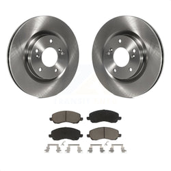 Front Disc Brake Rotors And Ceramic Pads Kit For Mitsubishi Galant Eclipse K8C-100468